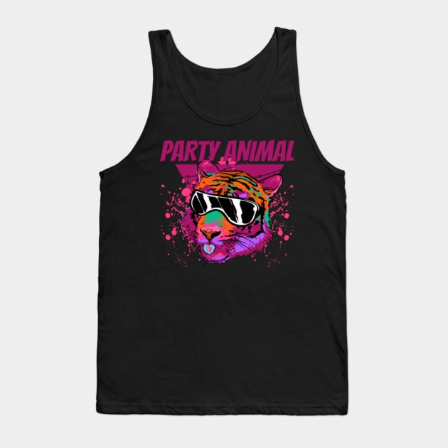 Party Animal Tank Top by NotUrOrdinaryDesign